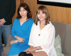 藤崎奈々子さんと蝶乃舞 まいたん